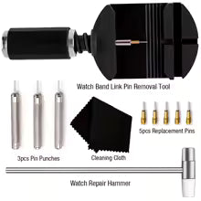 Watch Link Removal Tool Kit Strap Chain Pin Remover Band Adjustment Repair Tool